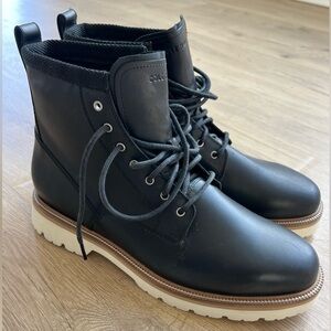 Men’s Cole Haan’s - American Classic Plain Toe Waterproof Boots- NEVER WORN!!